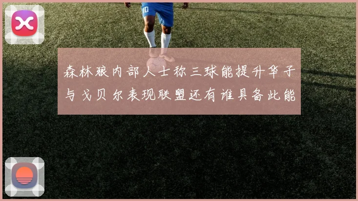 森林狼内部人士称三球能提升华子与戈贝尔表现联盟还有谁具备此能力